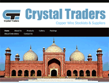 Tablet Screenshot of crystal-trader.com